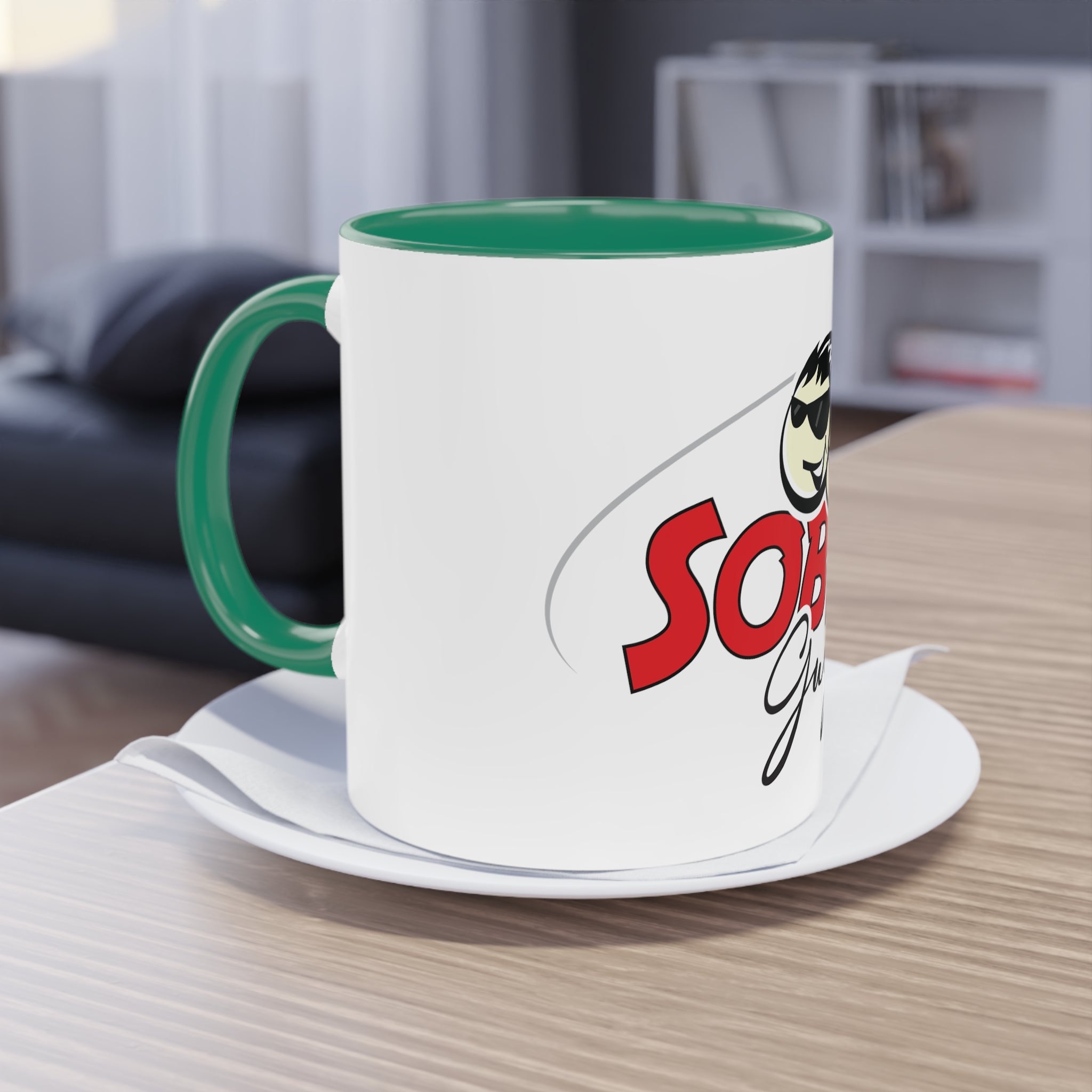 Two-Tone Coffee Mug, 11oz