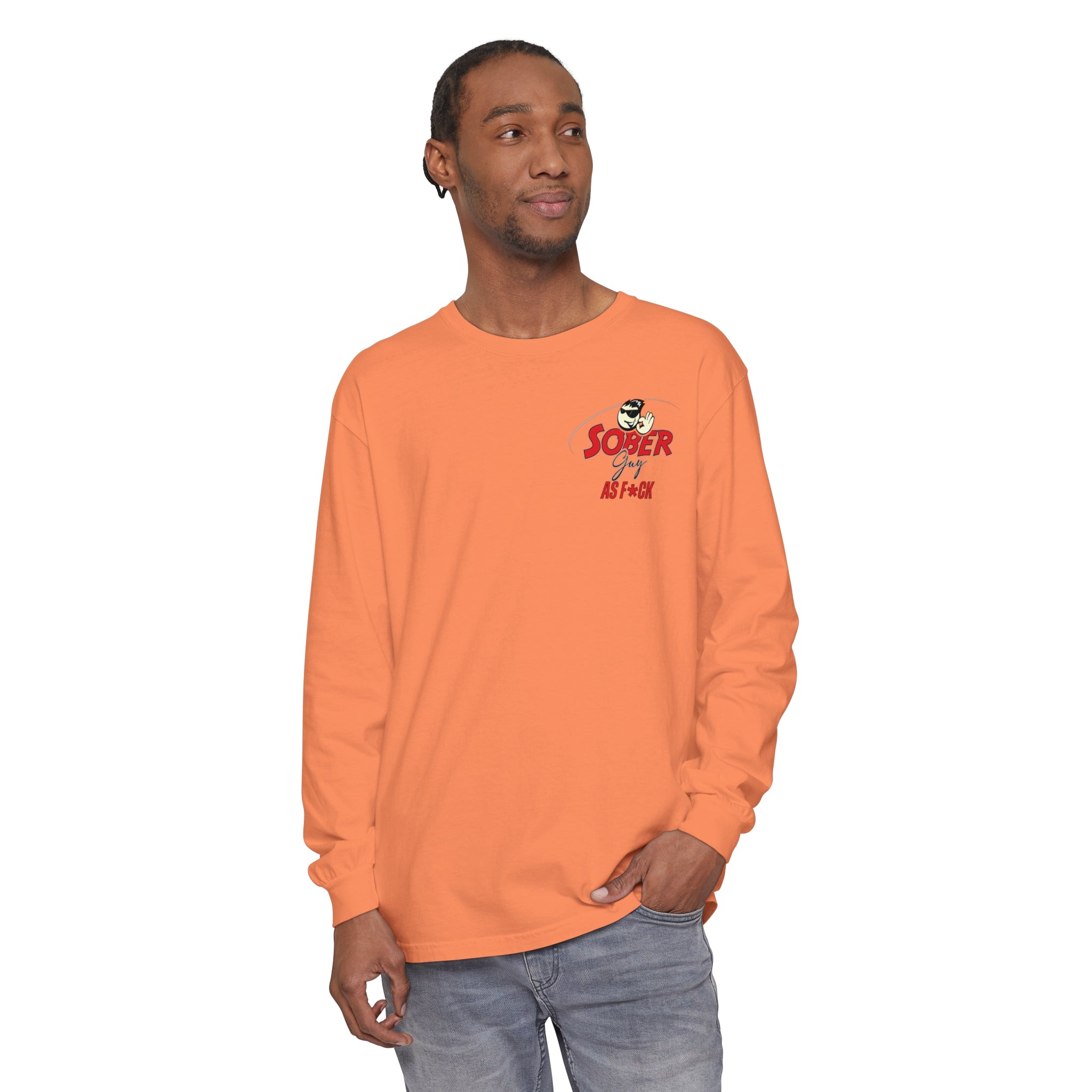 Sober Guy-Long Sleeve Tee-As F*CK