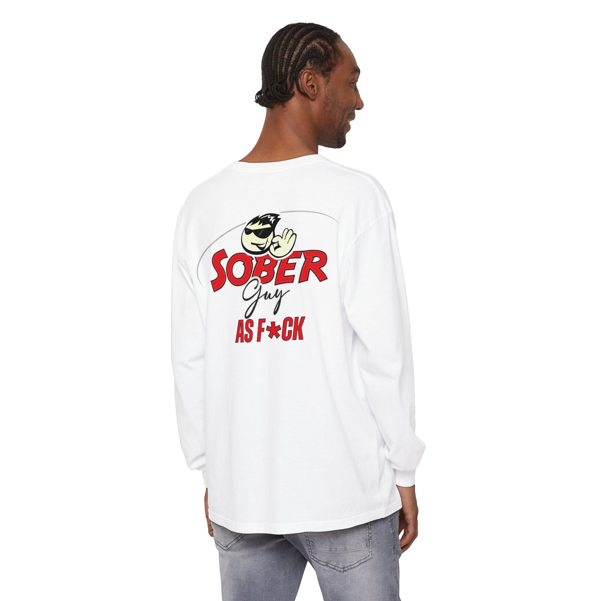 Sober Guy-Long Sleeve Tee-As F*CK