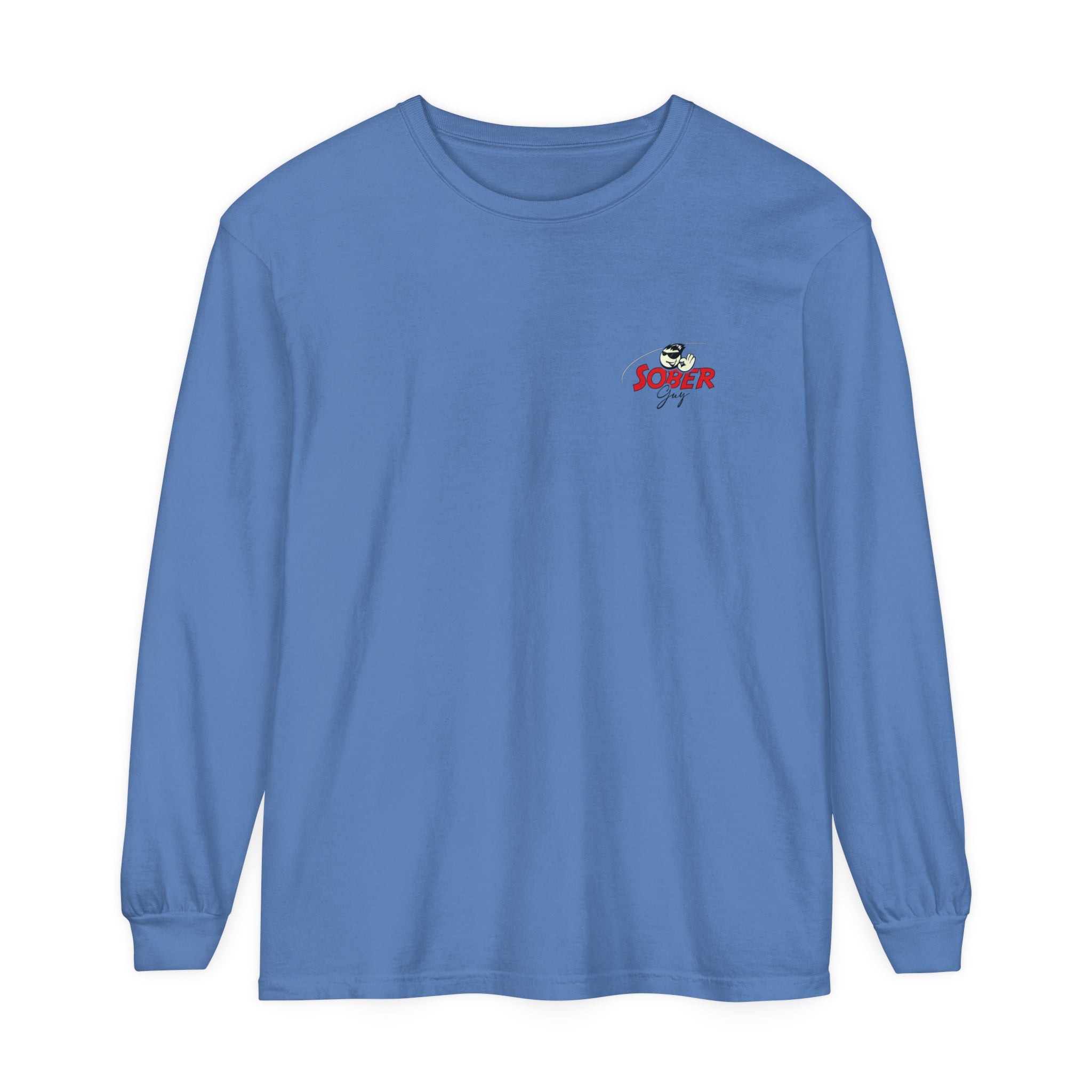 Sober Guy-Long Sleeve Tee-Powered by Sobriety