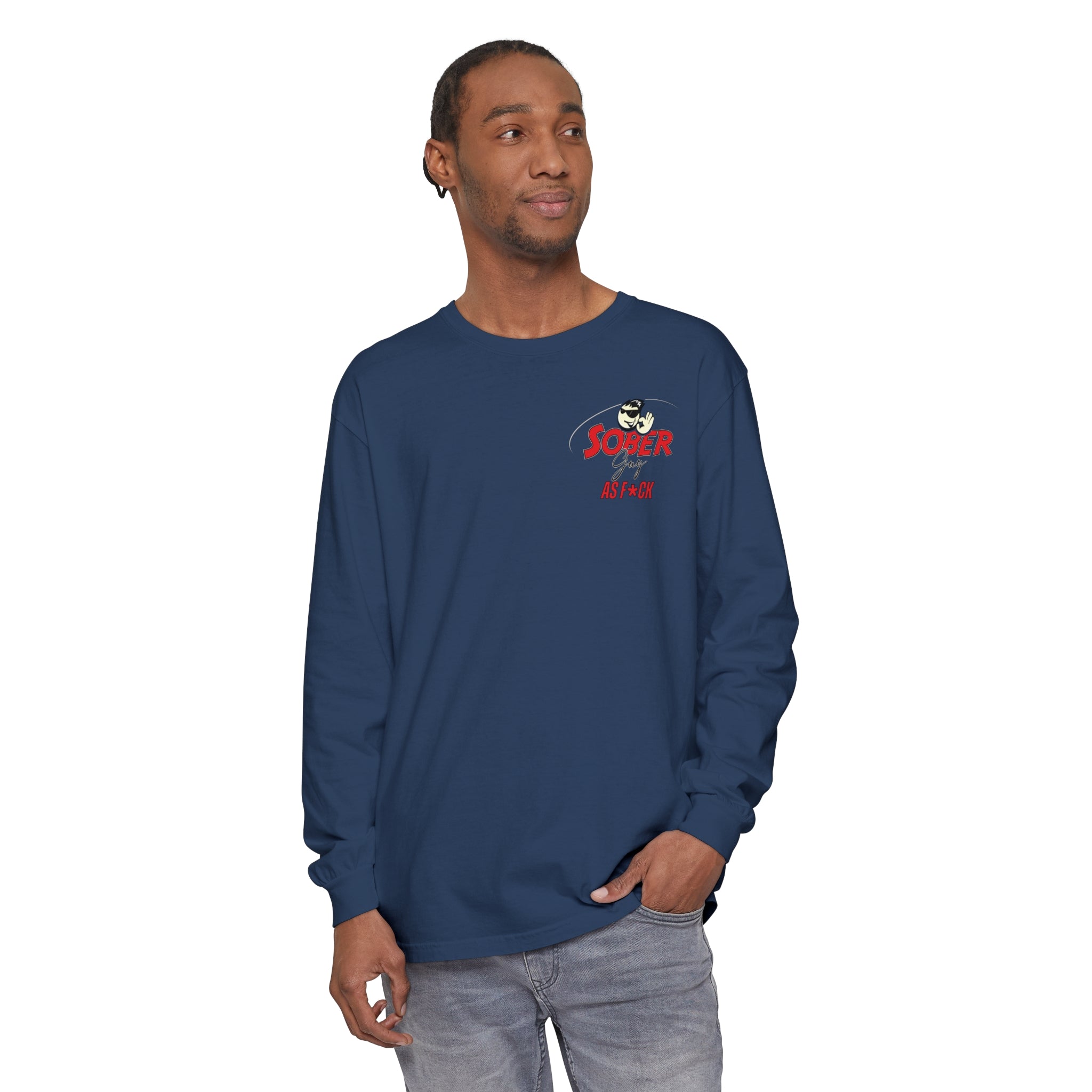 Sober Guy-Long Sleeve Tee-As F*CK