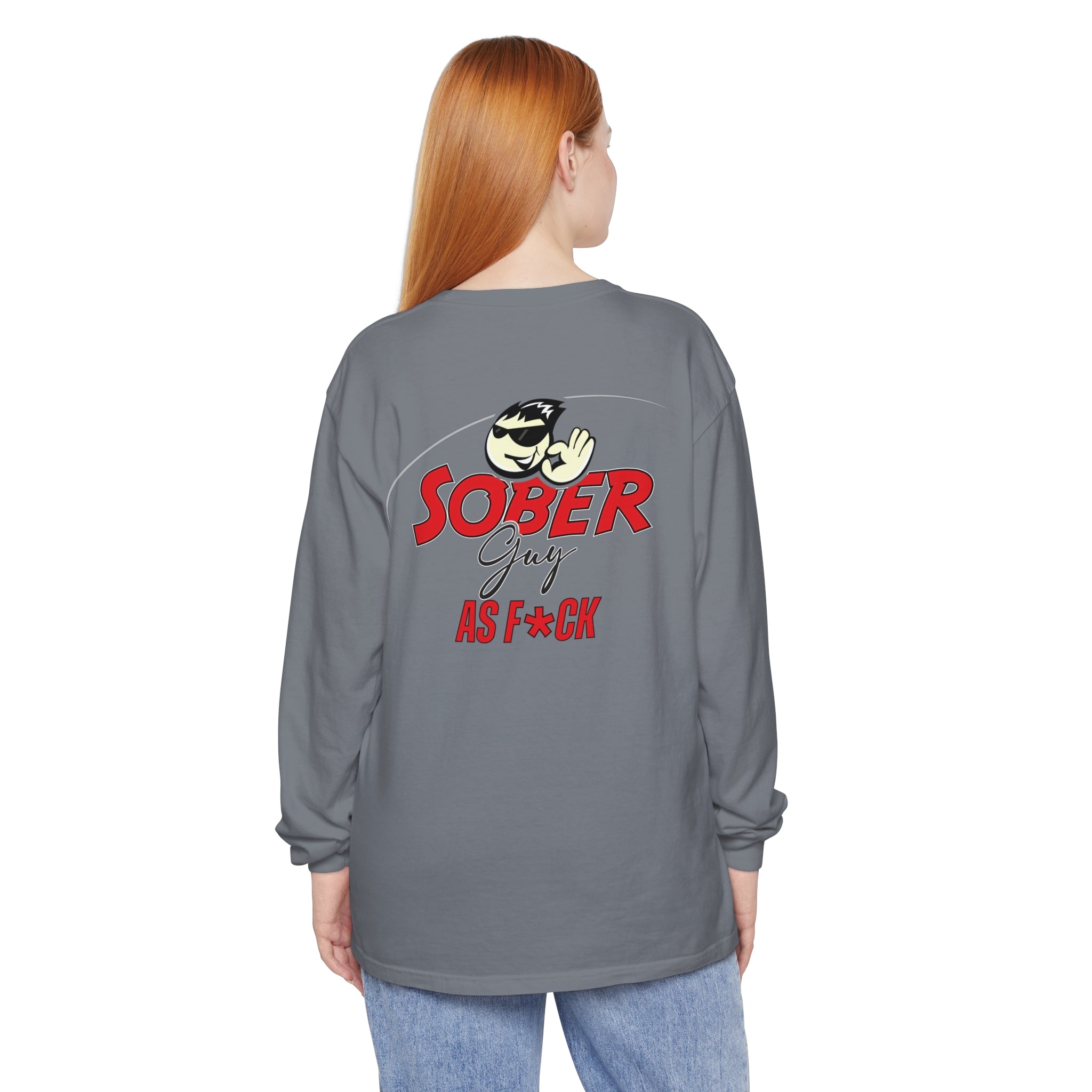 Sober Guy-Long Sleeve Tee-As F*CK