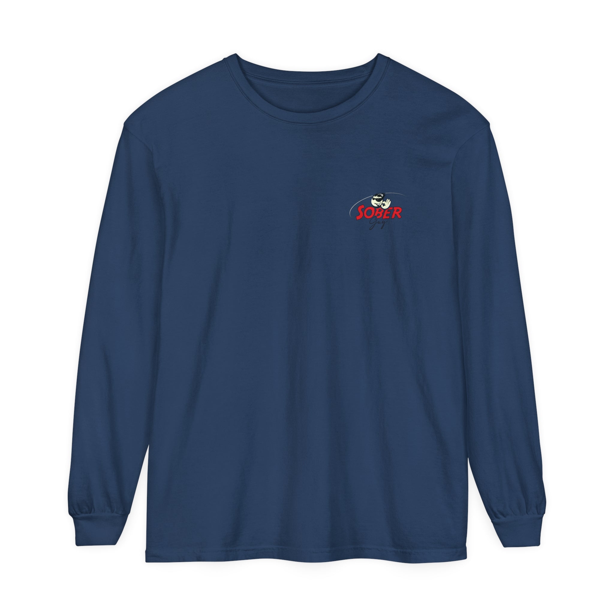 Sober Guy-Long Sleeve Tee-Powered by Sobriety